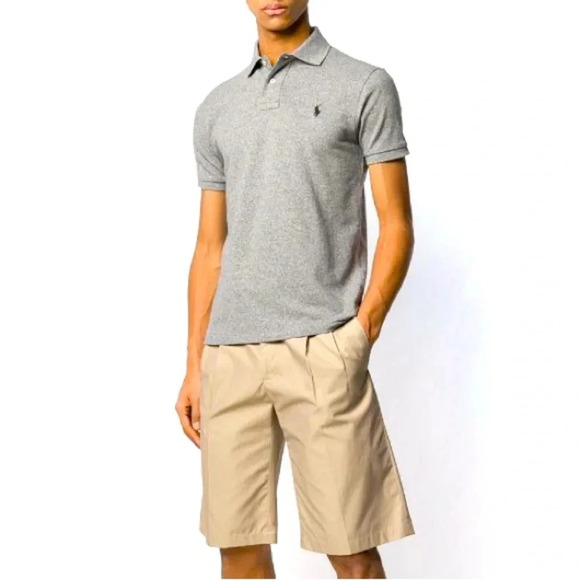 Polo Ralph Lauren Polo Shirt Mens Gray Size M - Picture 1 of 4